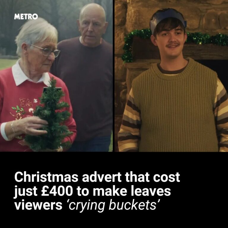 Alternate John Lewis Christmas advert that cost £400 leaves viewers ‘crying buckets’