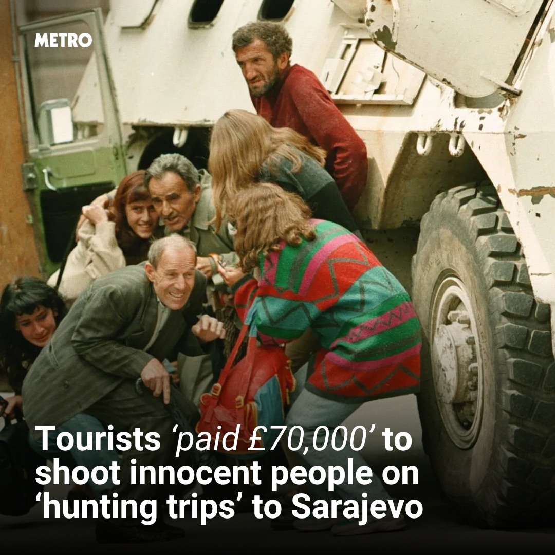 Tourists ‘paid £70,000’ to shoot innocent people in ‘human safari’ hunting trips to Sarajevo