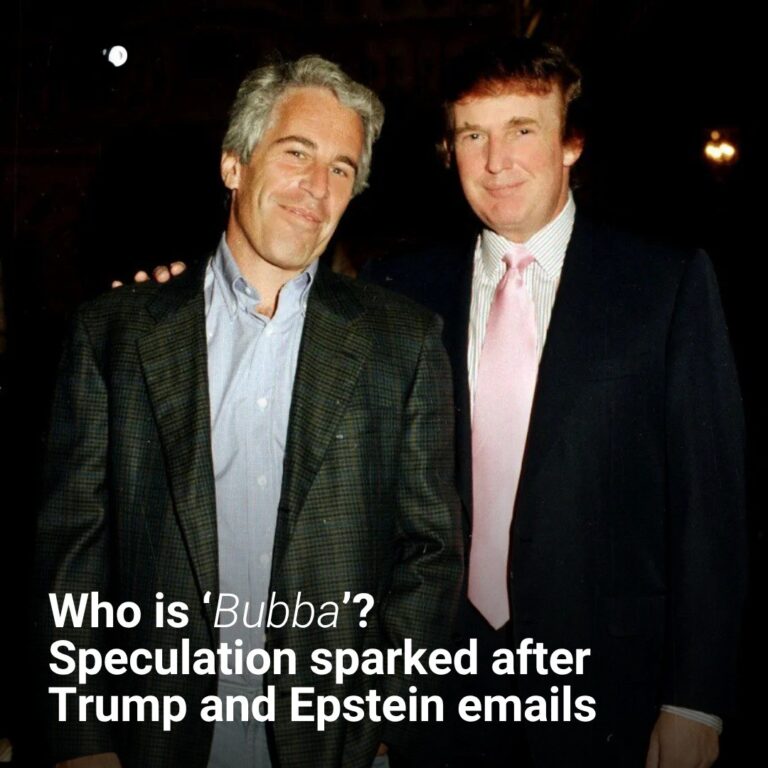 Who is ‘Bubba’? Speculation sparked after Trump and Epstein emails