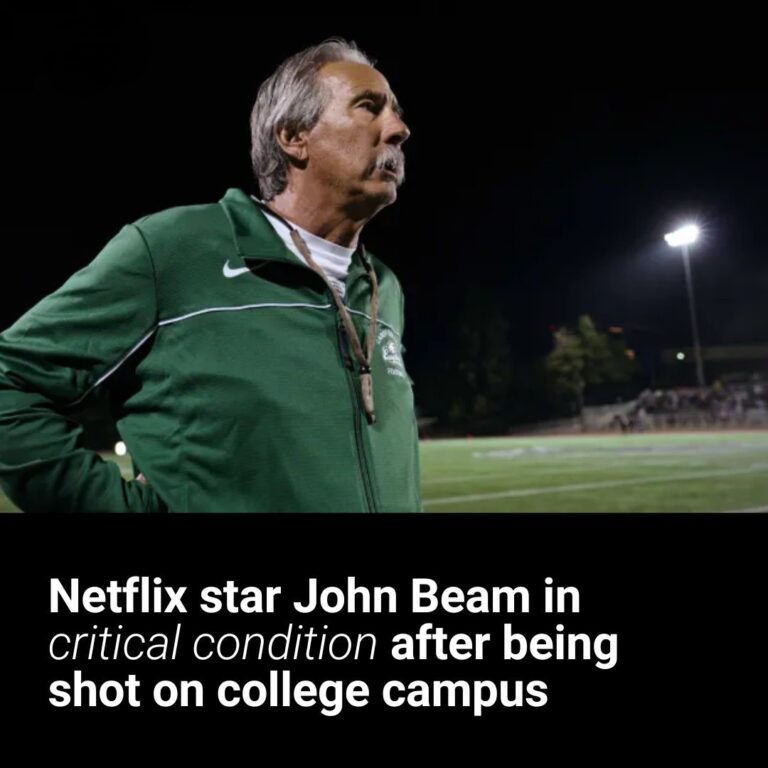 Netflix star John Beam in critical condition after being shot on college campus