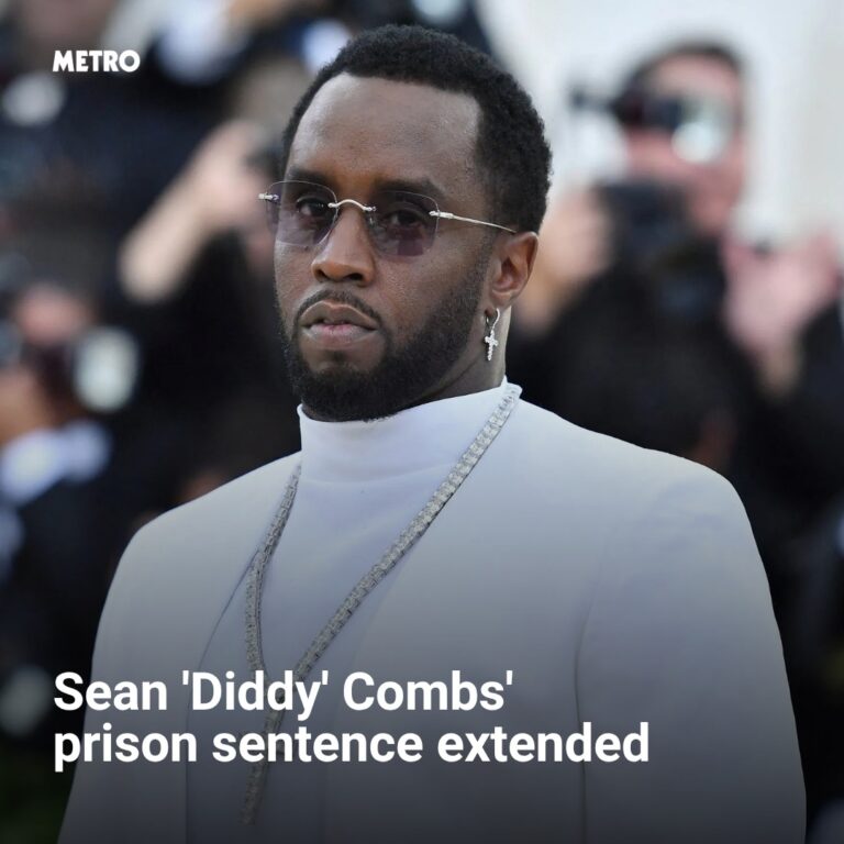 Sean ‘Diddy’ Combs’ prison sentence extended after rumours of breaking prison rules
