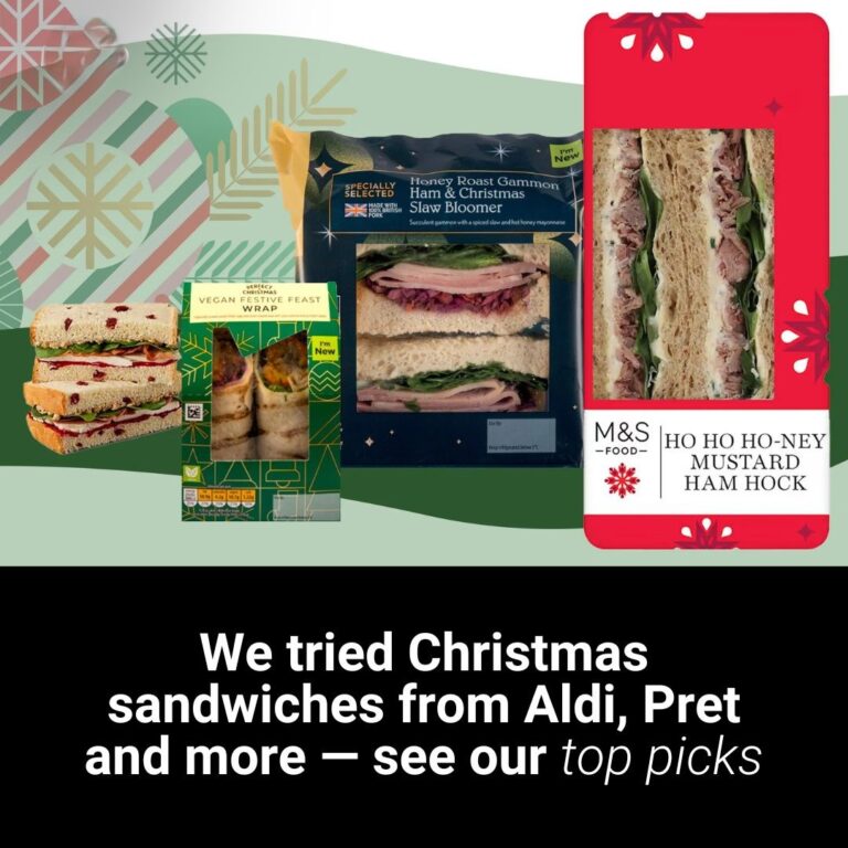 We tried Christmas sandwiches from Aldi, Pret, M&S and more — here are our favourites (and the one to avoid)