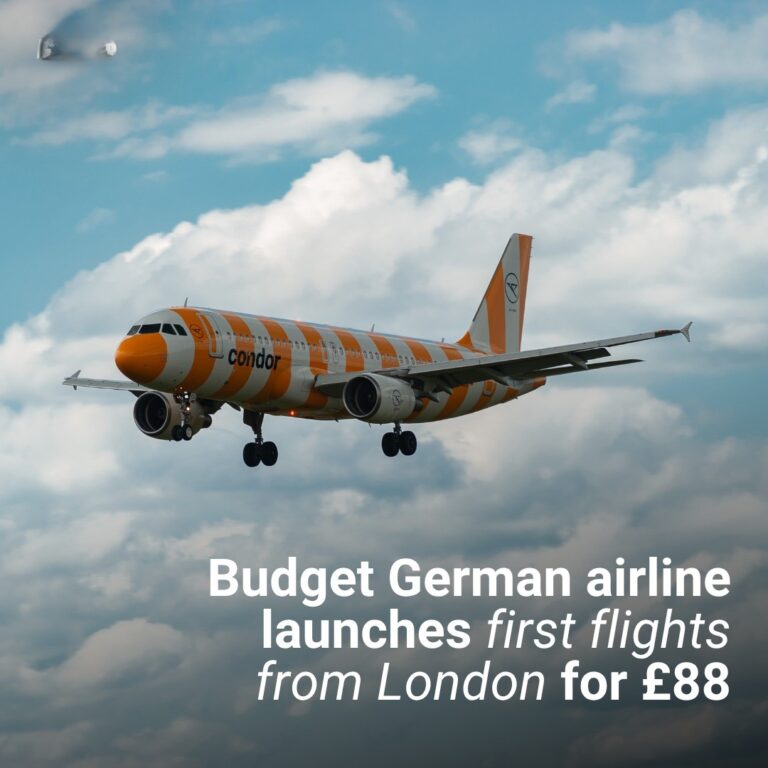 easyJet rival launches first flight from London to ‘exciting metropolis’ in Europe for £88