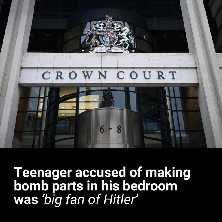Teenager accused of making bomb parts in his bedroom was ‘big fan of Hitler’
