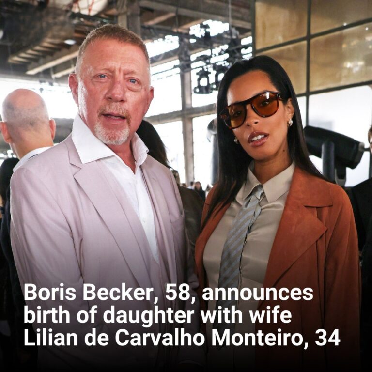 Boris Becker, 58, announces birth of daughter with wife Lilian de Carvalho Monteiro, 34