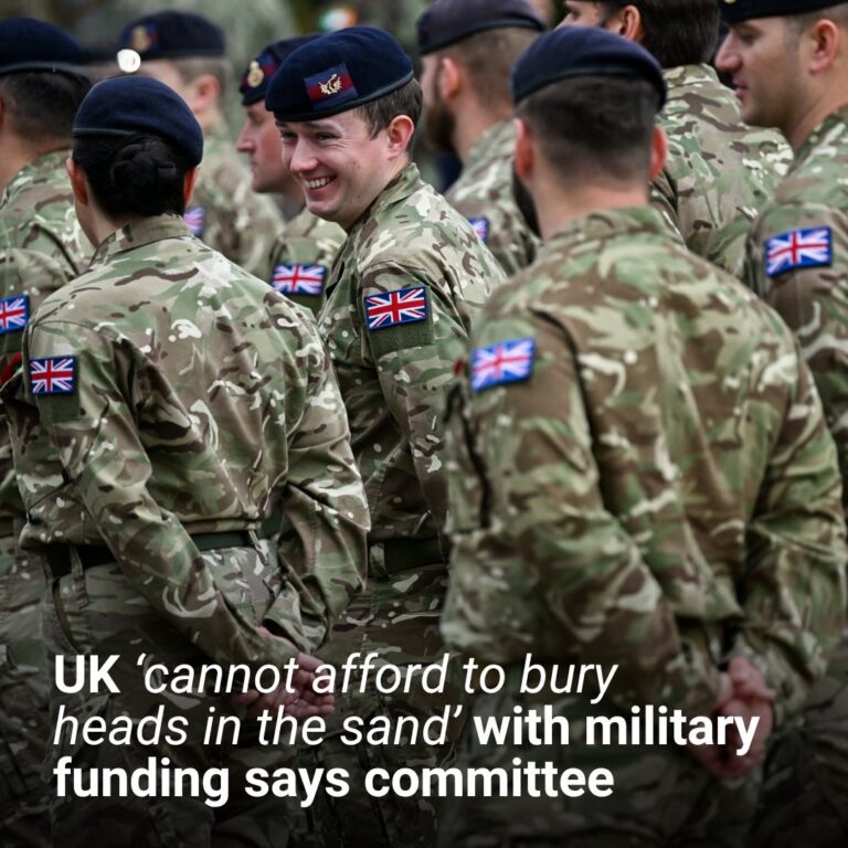 UK’s military power explained after armed forces funding warning