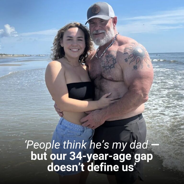 People think he’s my dad — but our 34-year age gap doesn’t define us