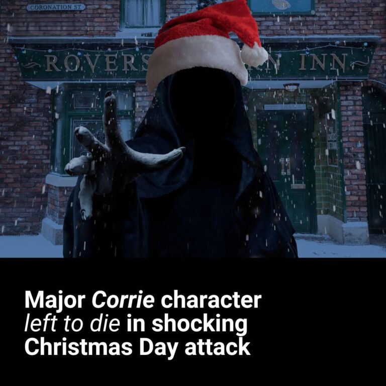 Major Coronation Street character left to die in shocking Christmas Day attack