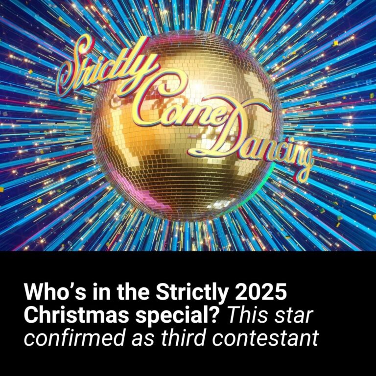Who’s in the Strictly 2025 Christmas special? Gladiators star confirmed as third contestant