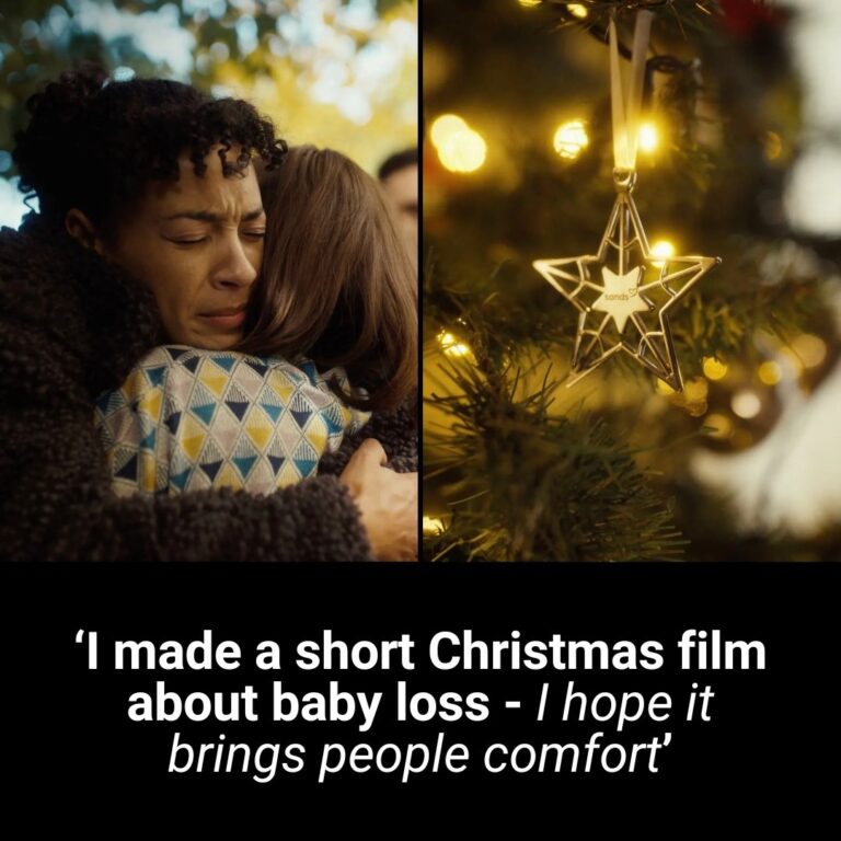 ‘I made Sands’ Christmas film about baby loss – I hope people feel comfort’