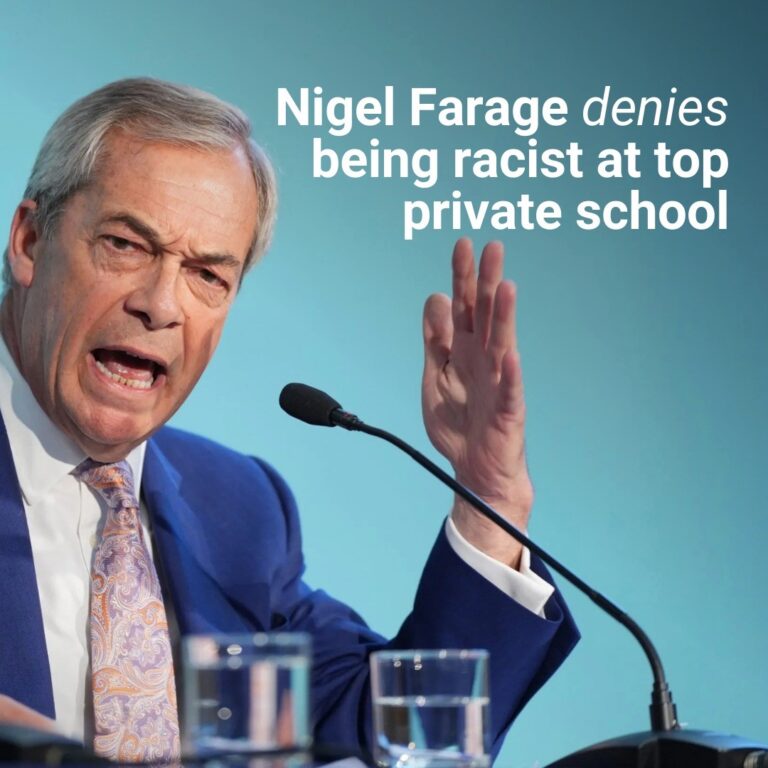 Nigel Farage denies being racist at top private school ‘That was 49 years ago’