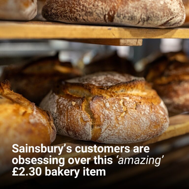 Sainsbury’s customers are obsessing over this ‘amazing’ £2.30 bakery item