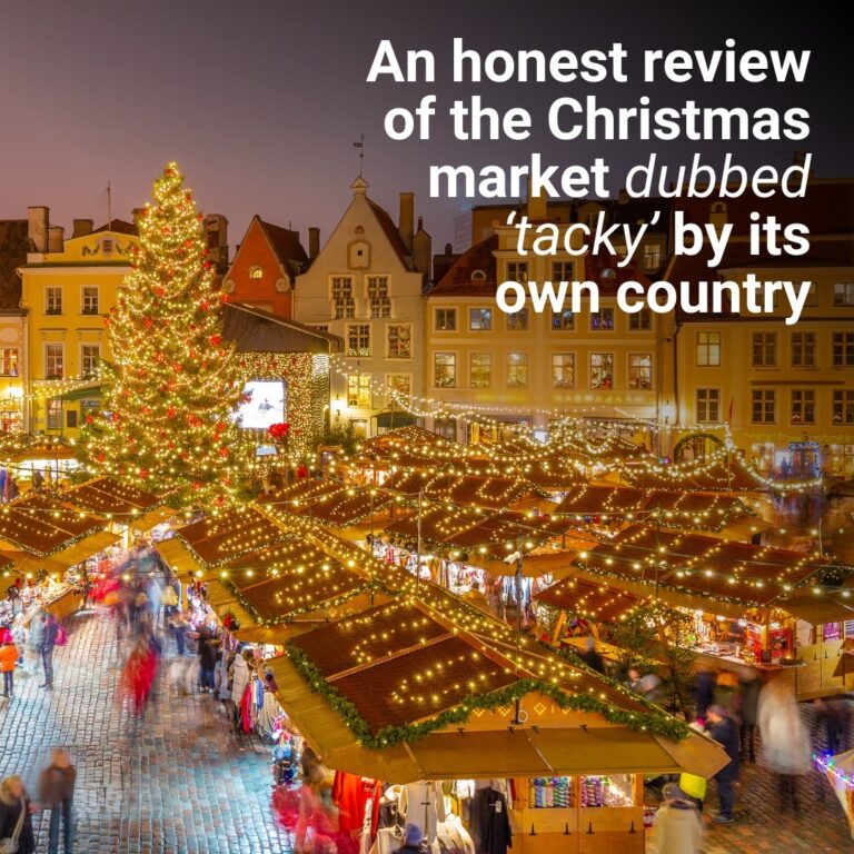My honest review of the European Christmas market dubbed ‘tacky’ by its own country