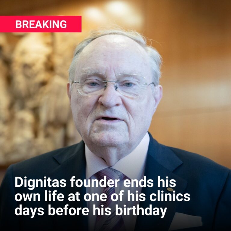 Dignitas founder ends his own life at one of his clinics days before his birthday