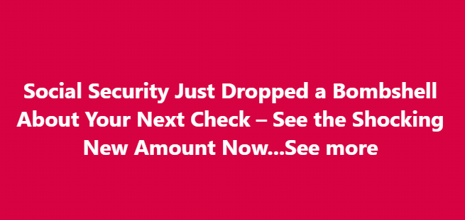 Social Security Announces New C