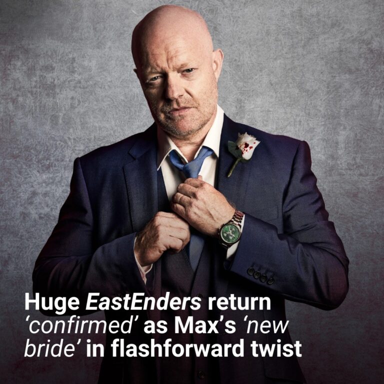Huge EastEnders return ‘confirmed’ as Max’s ‘new bride’ in flashforward twist