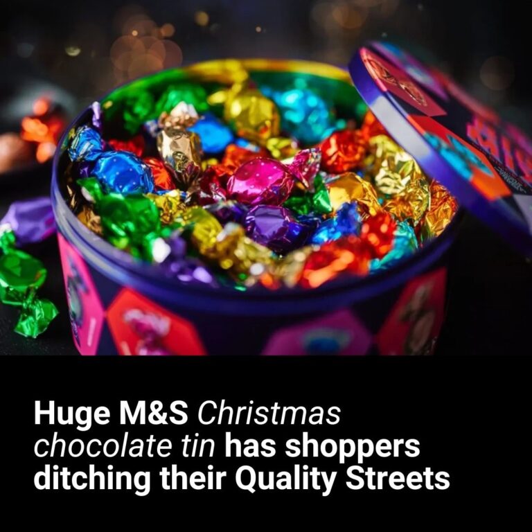 ‘Magical’ M&S Christmas chocolate tin has shoppers ditching Cadbury and Quality Street