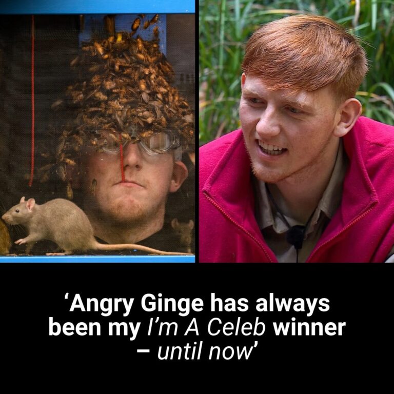 Angry Ginge has been my I’m A Celebrity winner – until now