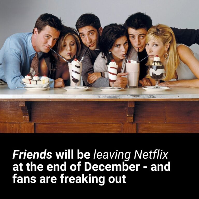 Netflix fans are freaking out about Friends being removed from streaming platform