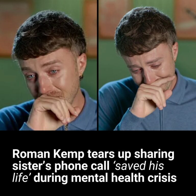 Roman Kemp tears up sharing sister ‘saved his life’ during mental health crisis