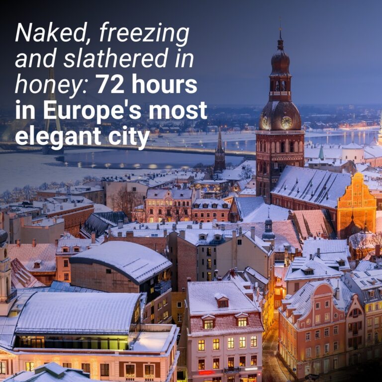 My 72 hours in Europe’s most elegant city — freezing, fascinated and slathered in honey