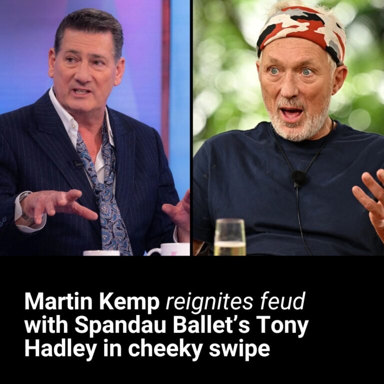 Martin Kemp reignites feud with Spandau Ballet’s Tony Hadley in cheeky swipe
