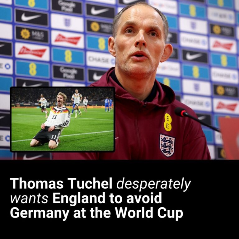 Thomas Tuchel names one team he desperately wants England to avoid at World Cup