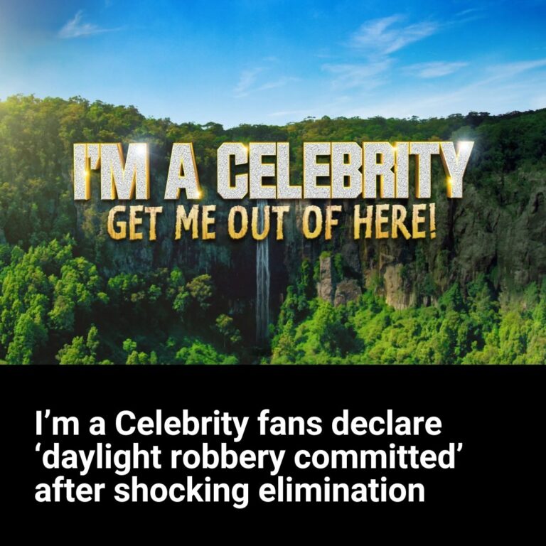 I’m a Celebrity fans declare ‘daylight robbery committed’ after shocking elimination