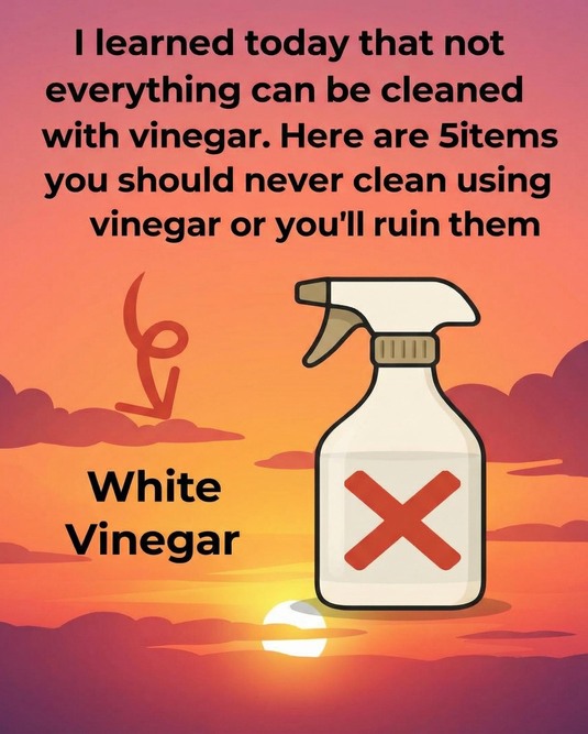 Vinegar Cleaning Guide: What Not to Use It On