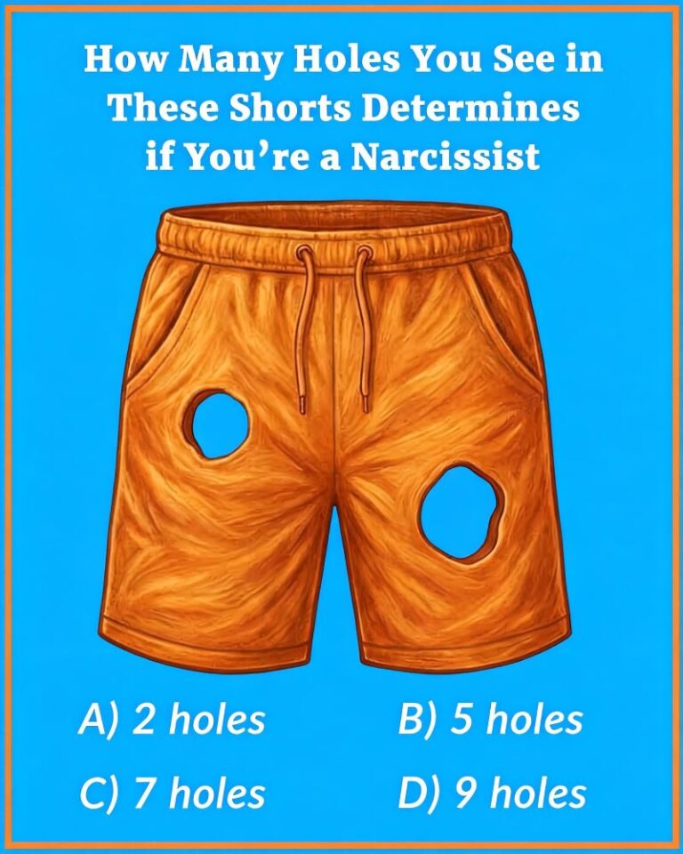 How Many Holes You See in These Shorts Reveals Your Thinking Style