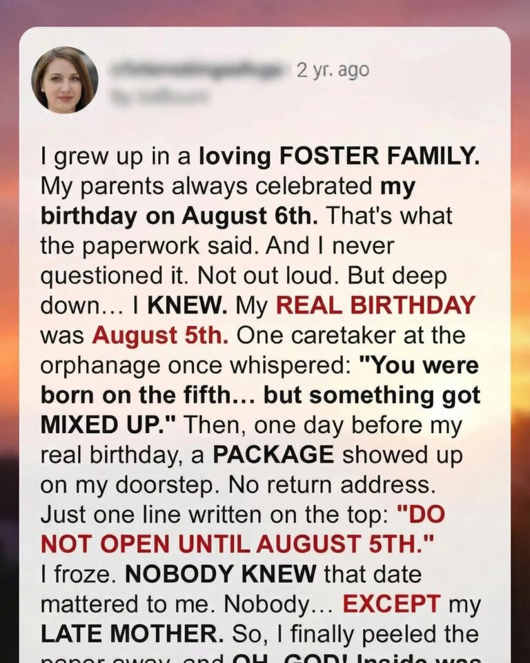The Birthday I Celebrated for Years—and the Quiet Truth I Learned Later