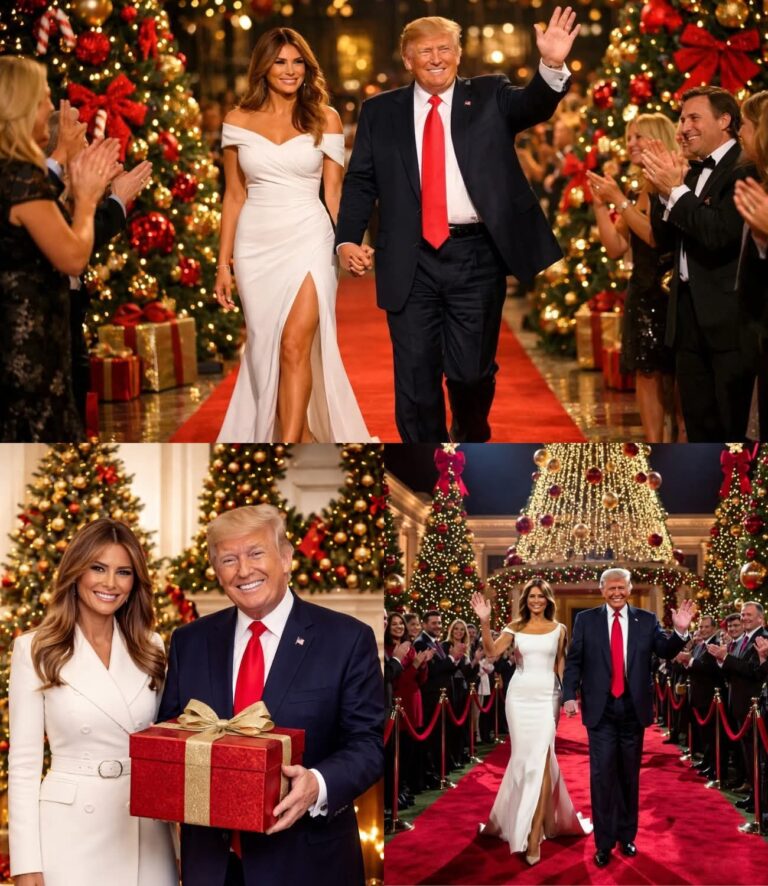 “When Silence Walked the Red Carpet: The Christmas Moment That Divided the Internet”