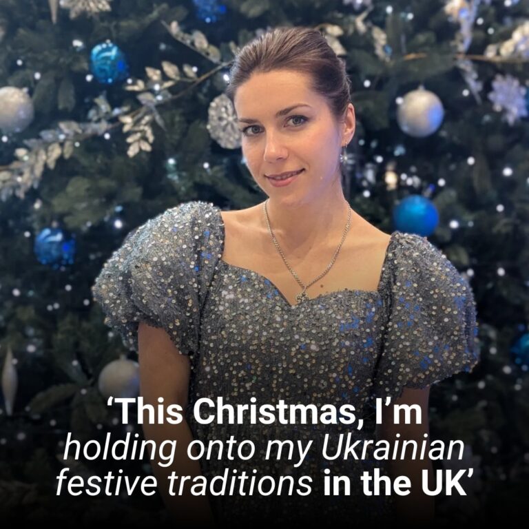 This Christmas, I’m holding onto my Ukrainian festive traditions in the UK
