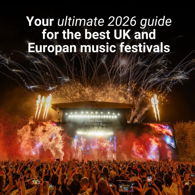Your guide to 2026’s most exciting UK and European music festivals