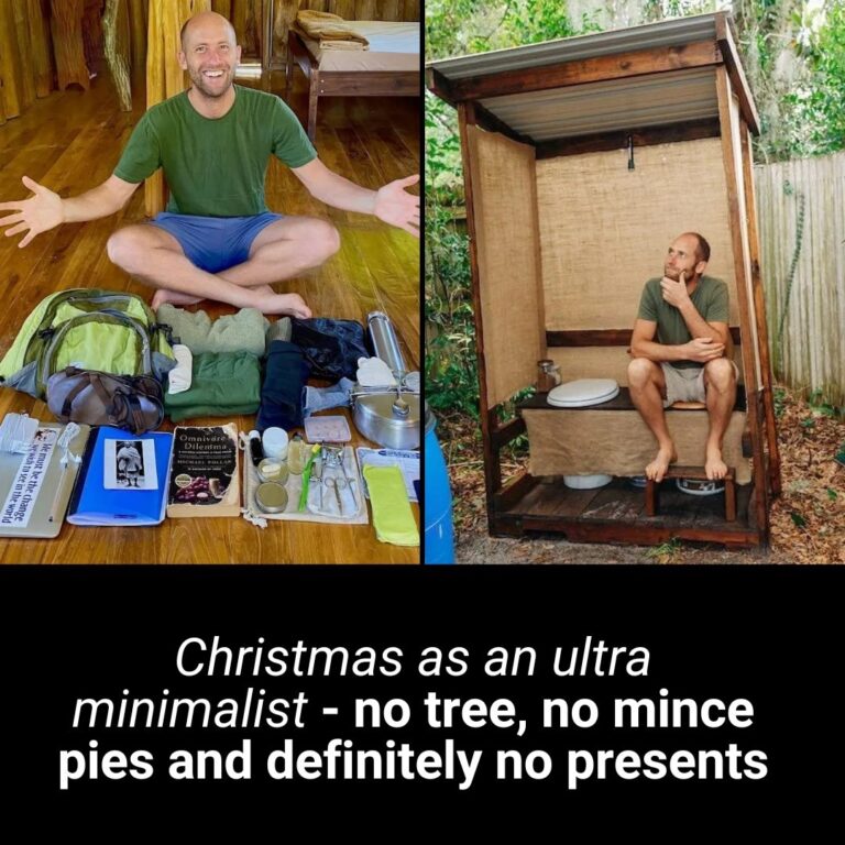 Christmas as an ultra minimalist – no tree, no mince pies and definitely no presents