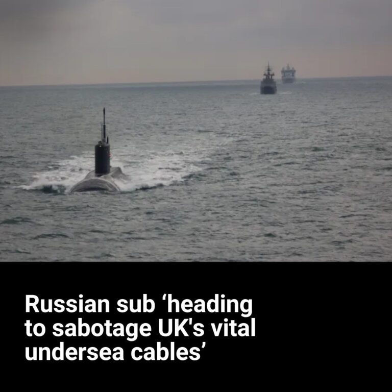 Secretive Russian submarine unit ‘could be on way to sabotage UK’s vital cables’