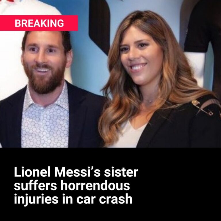 Lionel Messi’s sister forced to postpone wedding after suffering horrendous injuries in serious car crash