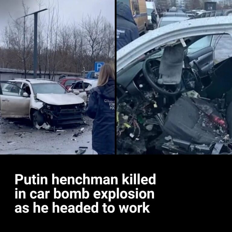 Putin henchman killed in car bomb as he headed to work