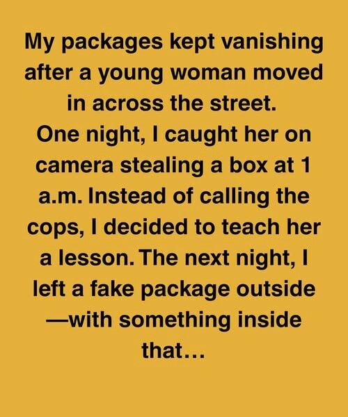 Packages Vanished for Weeks… Until the New Neighbor Moved In
