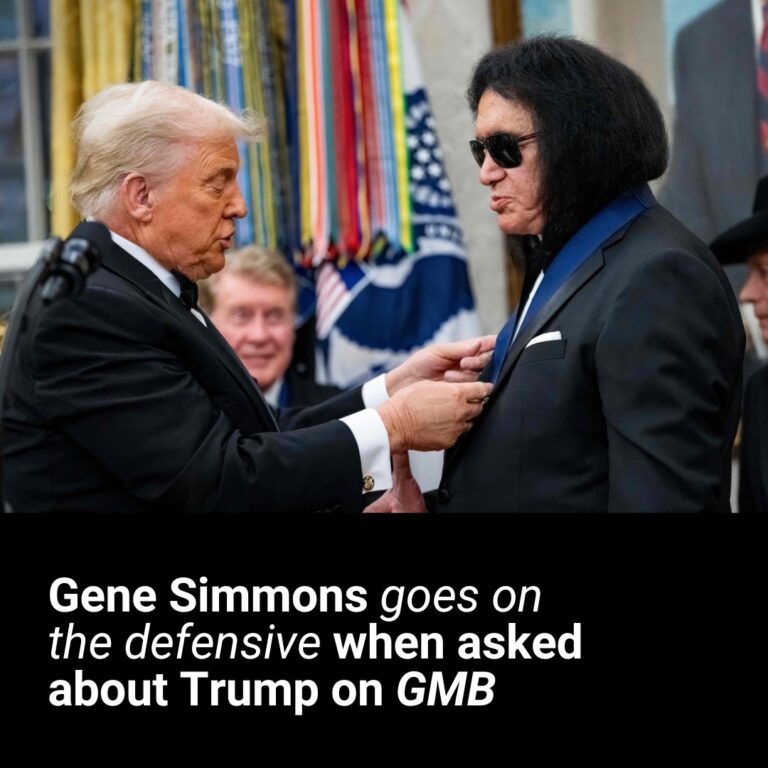 Gene Simmons says ‘shut your piehole’ after Donald Trump question on Good Morning Britain