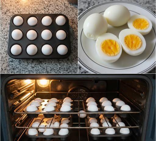 Oven-Baked Hard-Boiled Eggs: Myth or Reality?