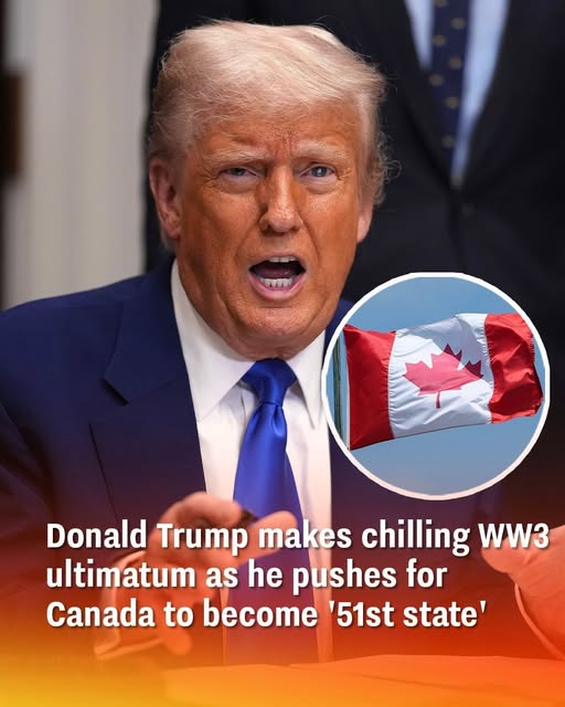 Trump gives brutal three-word response after Mark Carney says Canada is ‘not for sale’