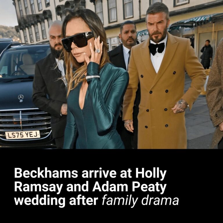 Inside Adam Peaty and Holly Ramsay’s star-studded wedding engulfed by family drama