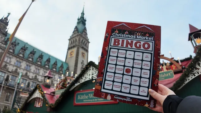 I played ‘Christmas Market Bingo’ – there were plenty of shocks