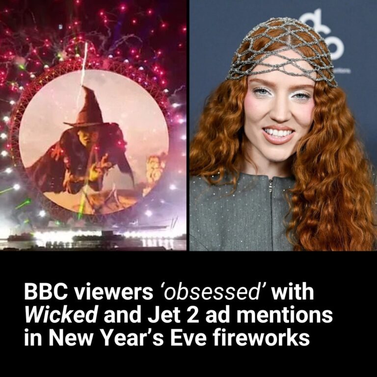 BBC viewers ‘obsessed’ with homage to pop culture phenomenon in New Year’s Eve fireworks