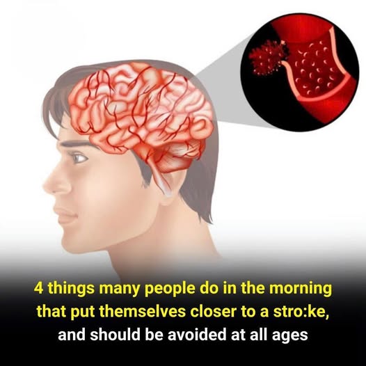 4 Morning Mistakes That Increase Str.oke Ris.k