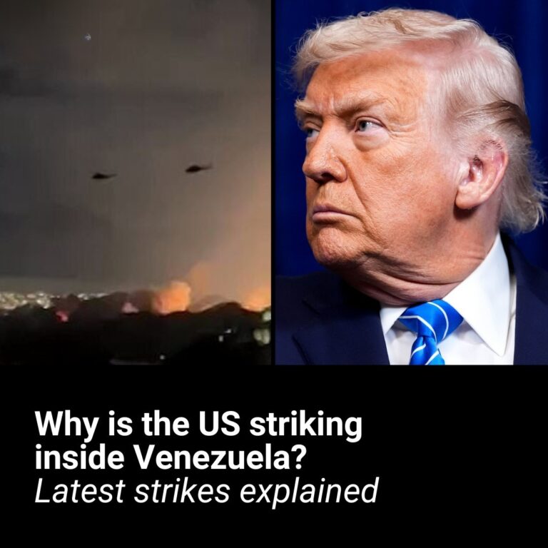 Why is the US striking inside Venezuela?