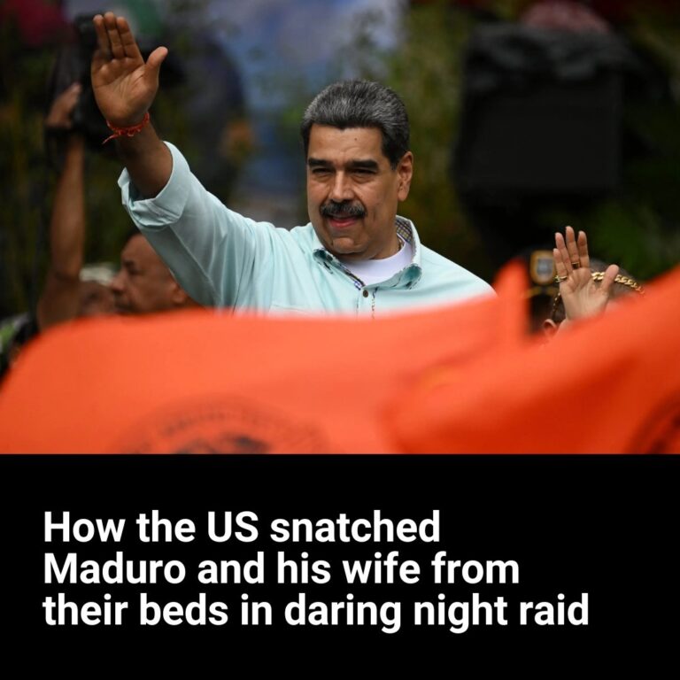 How the US snatched Maduro and his wife from their beds in daring night raid