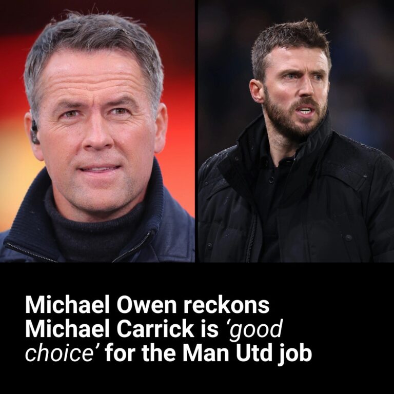 Michael Owen names Man Utd hero as ‘good choice’ to replace Ruben Amorim
