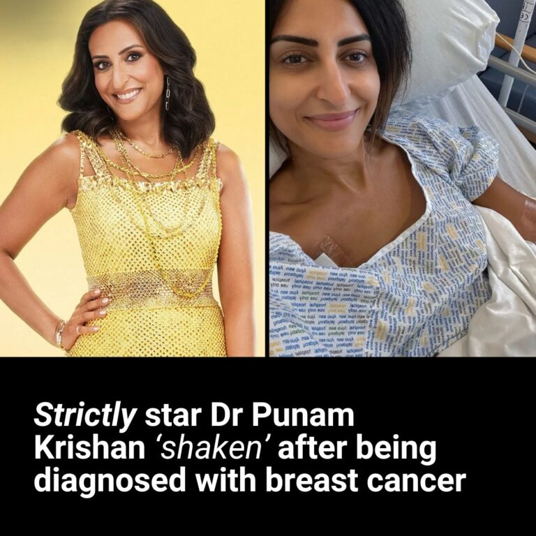 Strictly Come Dancing star Dr Punam Krishan ‘shaken’ after being diagnosed with breast cancer